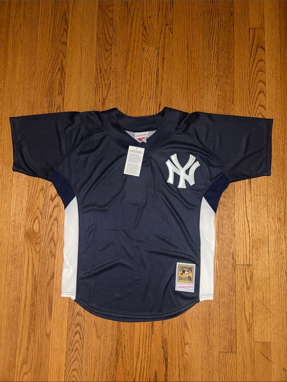 Derek Jeter New York Yankees Navy 2009 Authentic Batting Practice Jerseys size M